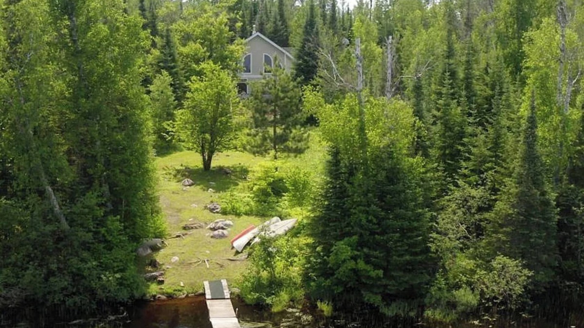 Tower Cabin | Large modern home on 8 private acres Pike River Flowage-Lake Vermilion Adjacent