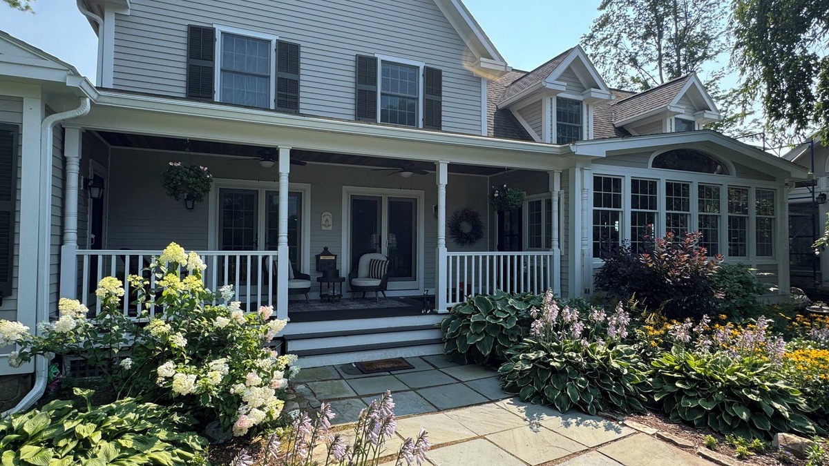 Pittsfield House | Large open floor plan. Private yet close to everything. Lovely meadow views