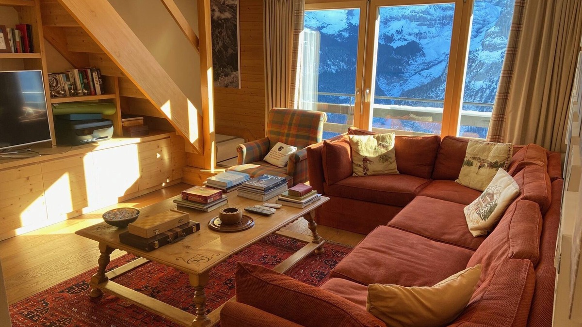 Murren Apartment | Large penthouse apartment with pool and spa in Murren, Switzerland