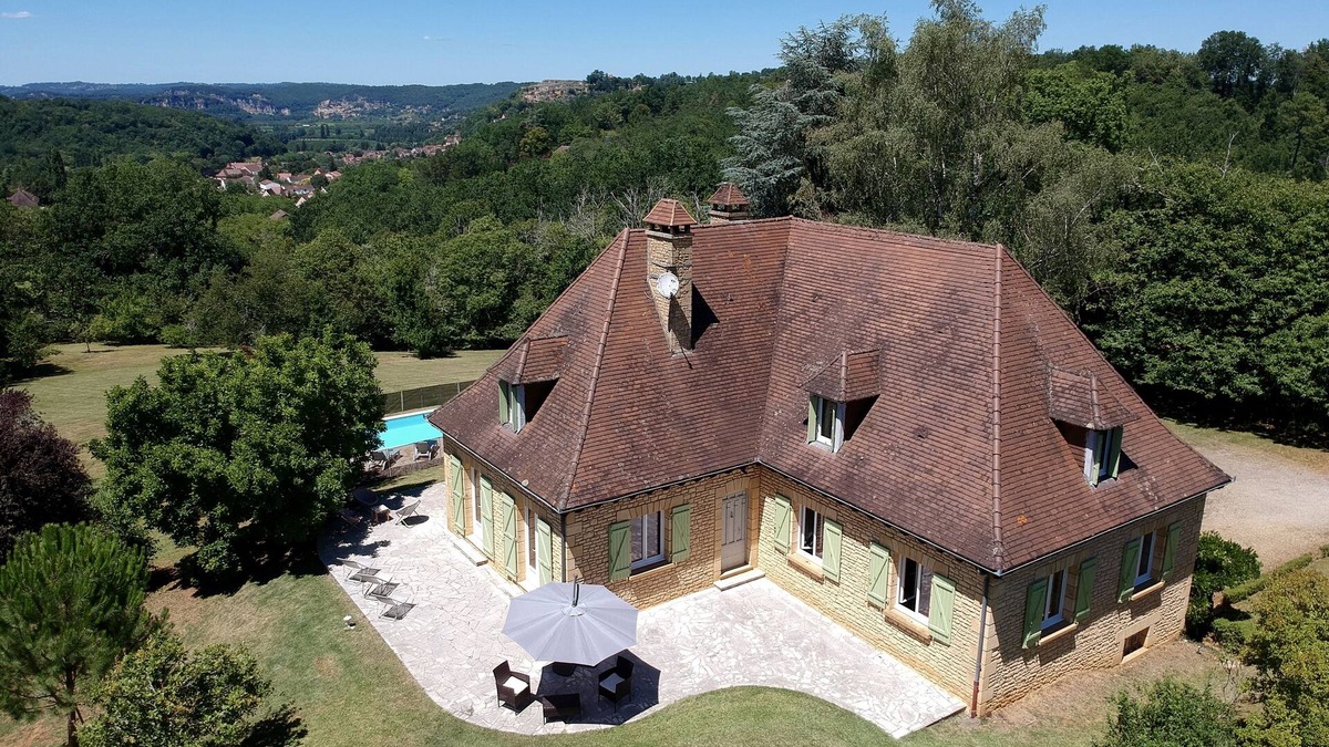 Cenac-et-Saint-Julien House | Large Périgourdine house with an exceptional panorama, for 12 people