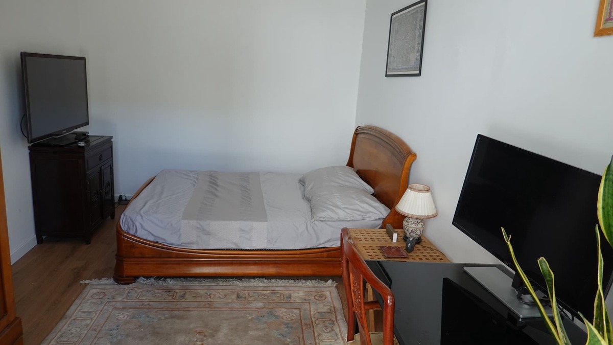 Le Kremlin-Bicetre Apartment | Large room with garden, near Paris center