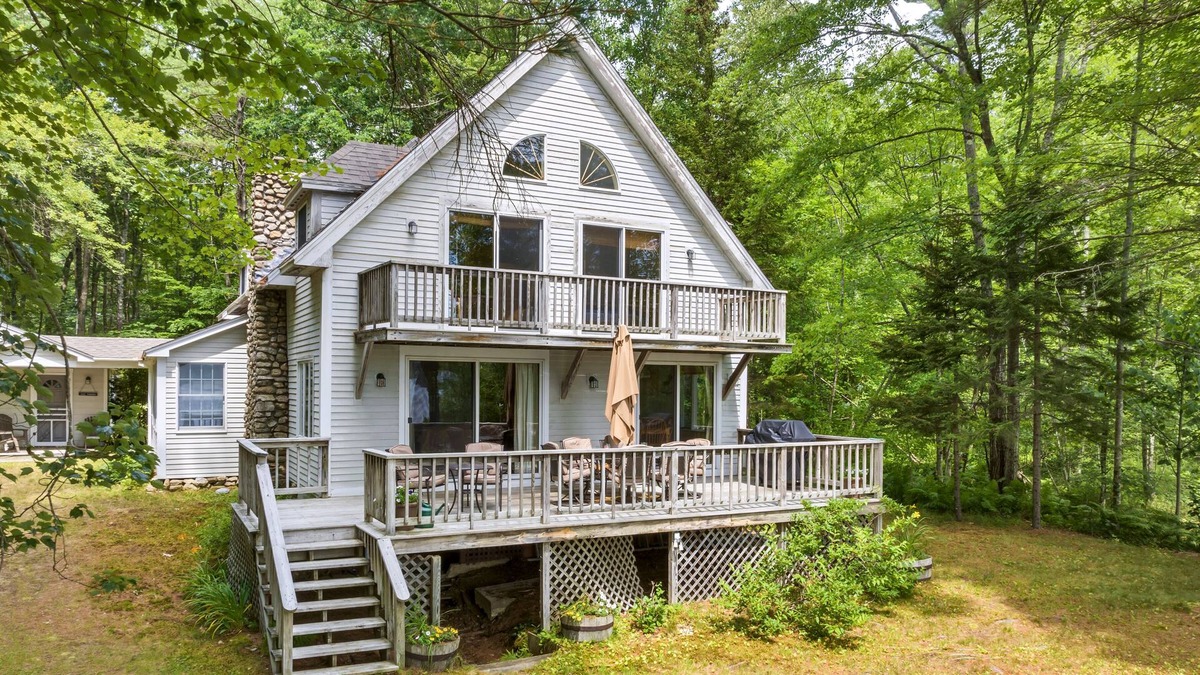 Moultonborough House | Large Sandy Beach on Lake Kanasatka minutes from hiking trails