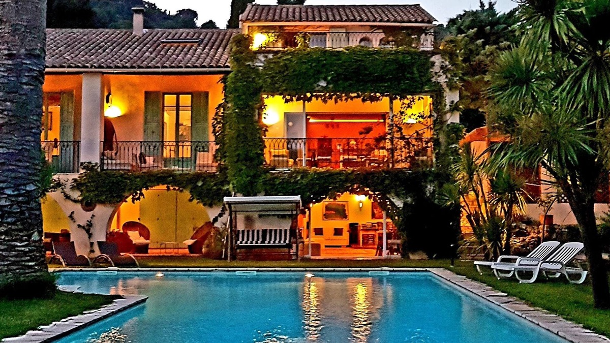 Nice Villa | Large Villa, Col de Villefranche, with pool & private tennis court