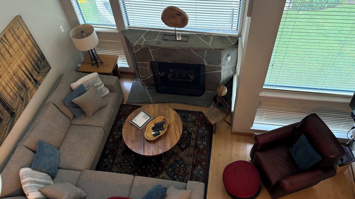 Upper Village Condo | Largest Modernized Top Floor Condo in Greystone Lodge