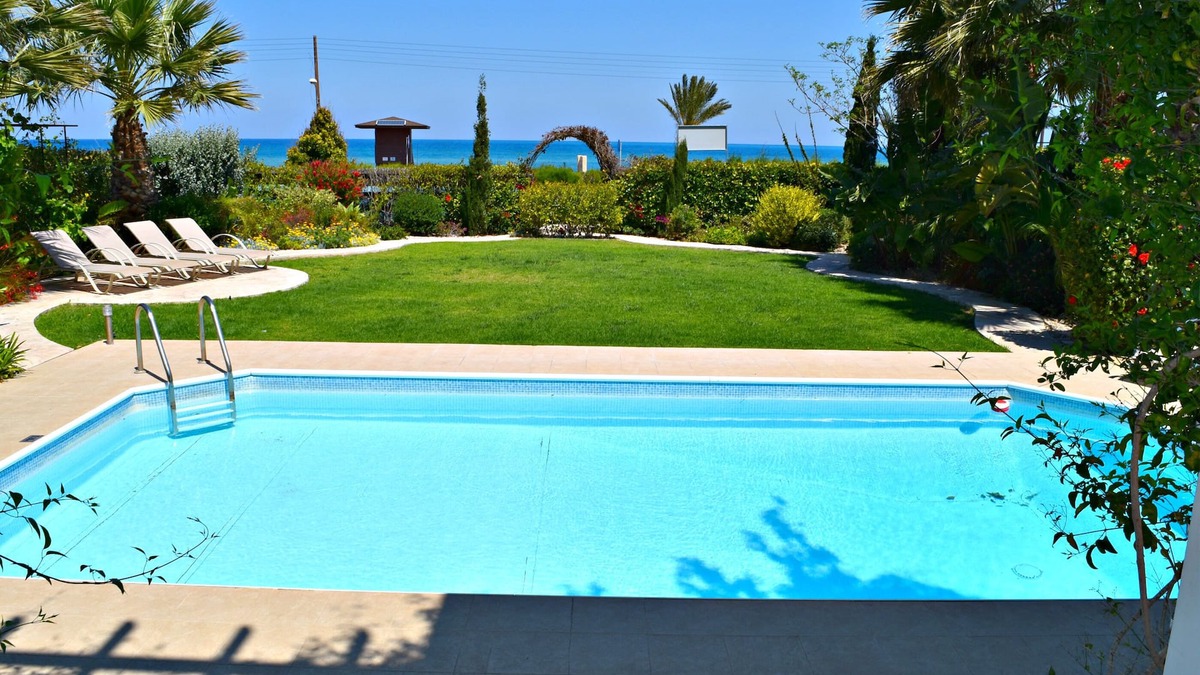 Latchi Villa | Latchi Beach Front Villa - Opposite Blue Flag Beach - Heated Pool