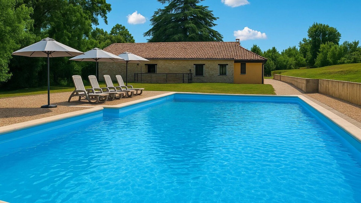 Agnac Cottage | Lavanda House: Large Gite 7 Pers, Swimming Pool, Leisure & Kitchen Pro.