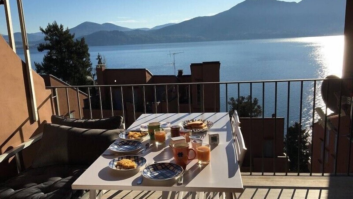 Gonte Apartment | Lavinia apartment in Oggebbio with lake view