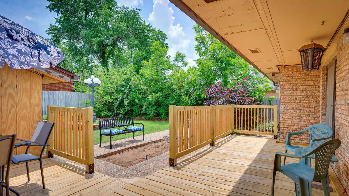 Lawton House | Lawton Home w/Deck, Near Casinos + Museums!