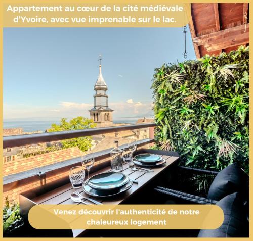 Yvoire Apartment | Le Balcon du Lac I T2 I Cité d'Yvoire