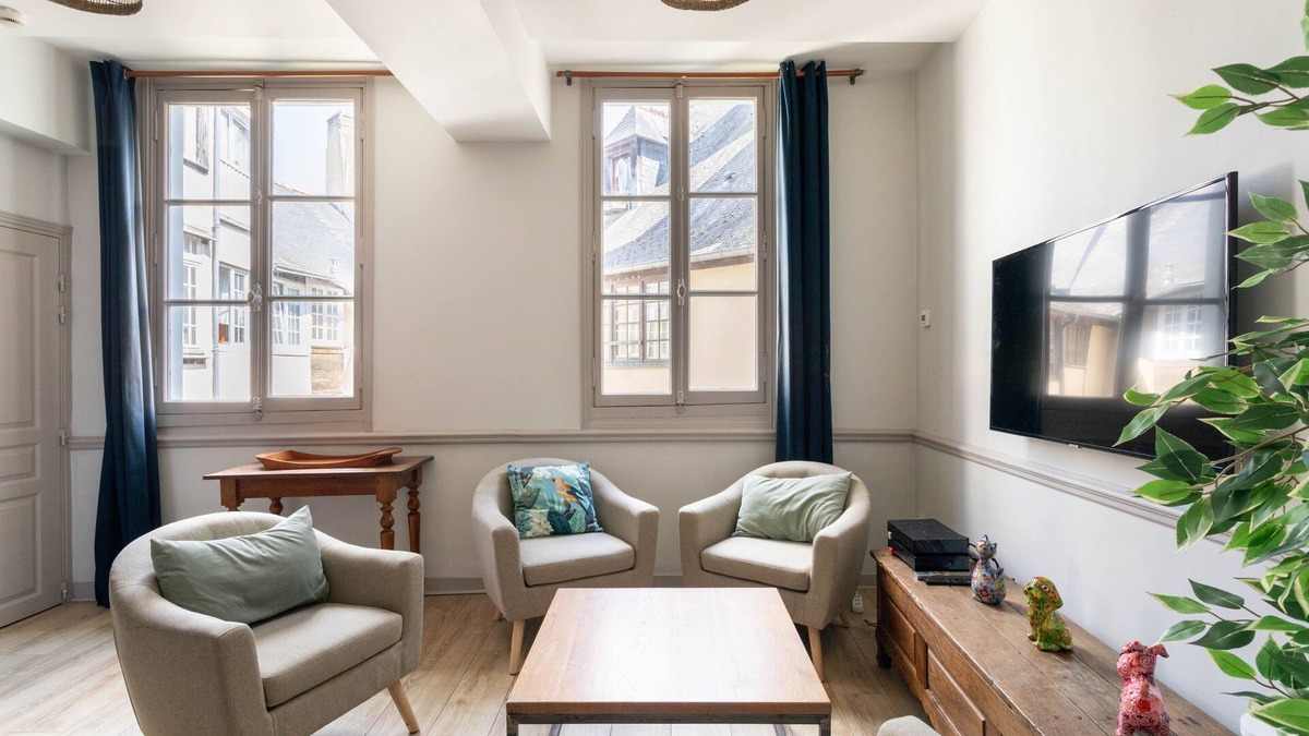 Centre Apartment | Le Bas des Lices - Joli T2 à Rennes