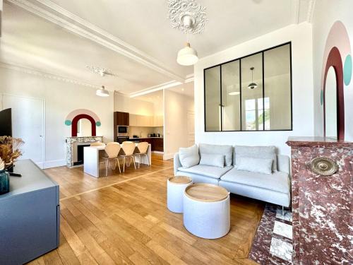 Quartier Chorier-Berriat Apartment | Le Bastille, 6 pers, 300 m gare, Climatisation