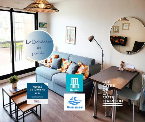 Le Croisic Apartment | Le Belvédère de Port-Lin - Les Gîtes de la Côte d'Amour