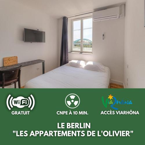Loyettes Apartment | Le Berlin - Les appartements de l'olivier