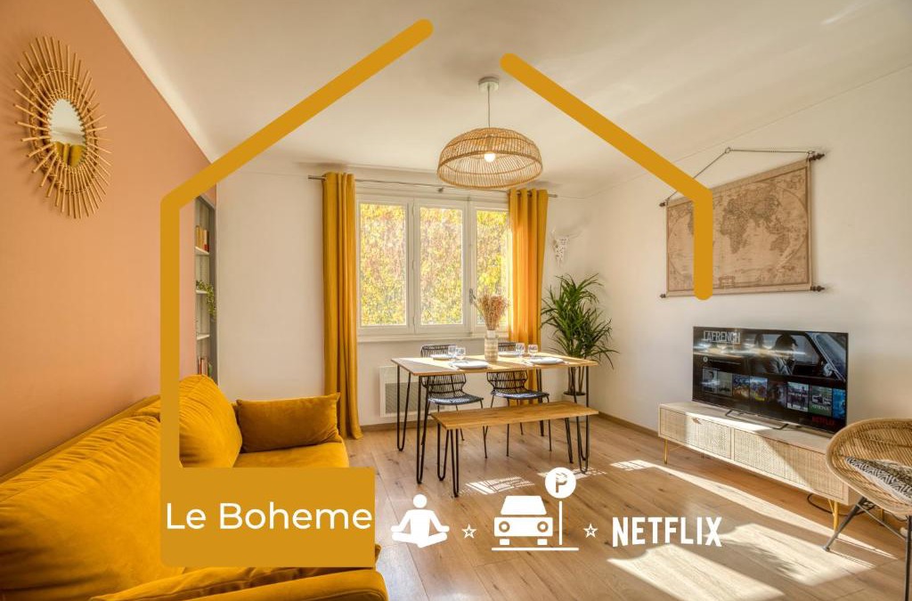 Cran-Gevrier Apartment | Le Boheme - MyCosyApart, Netflix