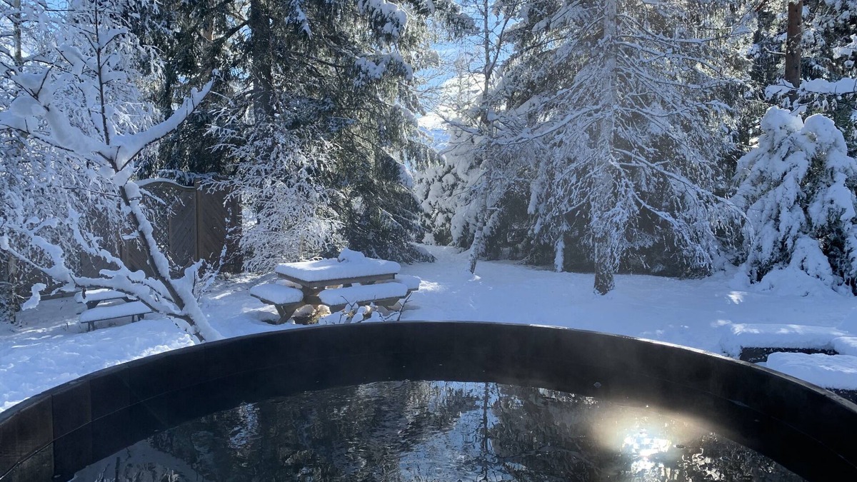 Lans-en-Vercors Ski Chalet | Le Bois des Bruyères, Chalet 4 Pers with heated Norwegian bath included