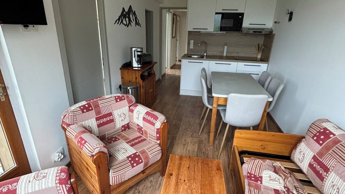 Termignon Apartment | Le Bois des Coqs - Appartement 6 Pers - Au Pied des Pistes