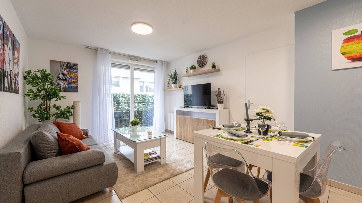 Ville-la-Grand Apartment | Le Cœur d'Annemasse - Appt 6p à 10 mn de Genève