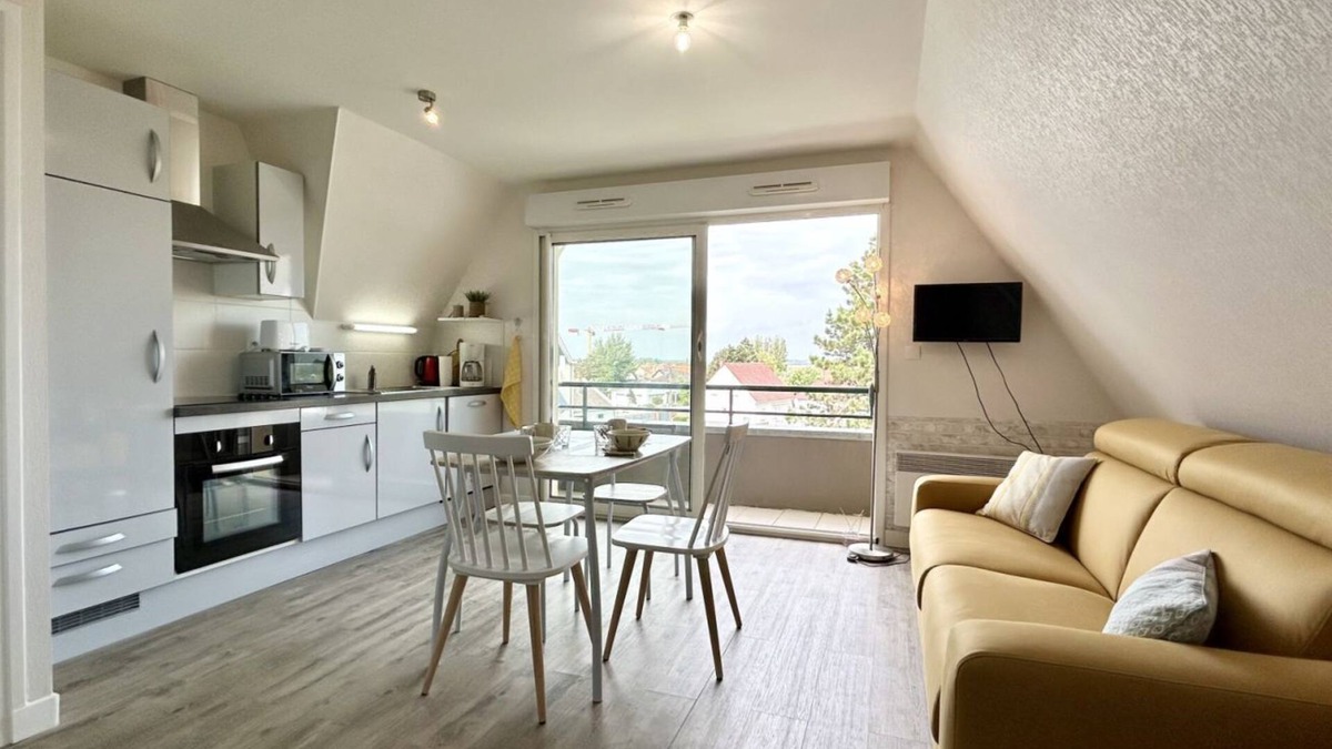 Le Crotoy Apartment | Le calypso de la baie, studio for two people