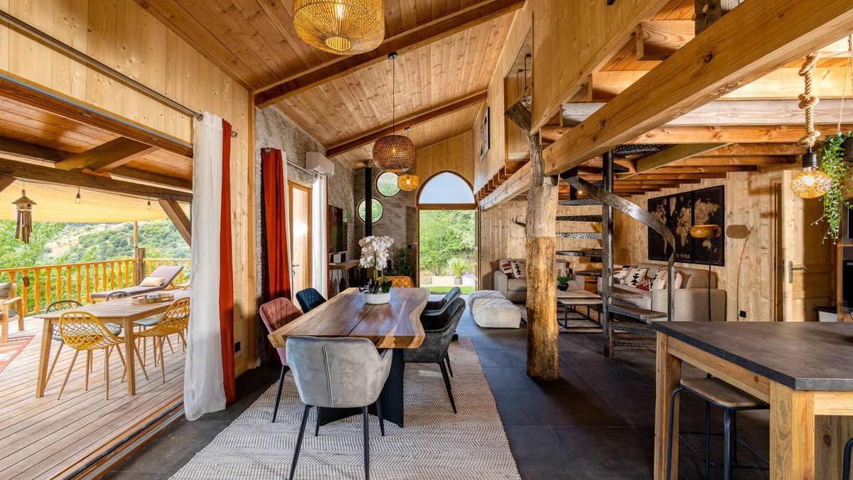 Faugeres Ski Chalet | Le Chalet d'Anjuléa, a true haven of peace!