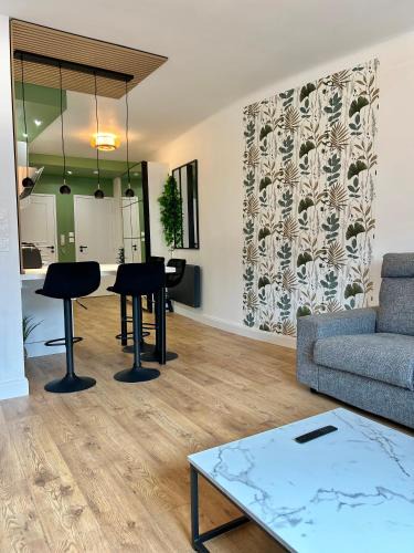 Quartier Beauregard-Boufflers-Buthegnemont-Boudonville Apartment | Le Chardon- appartement 2chambres- avec stationnement