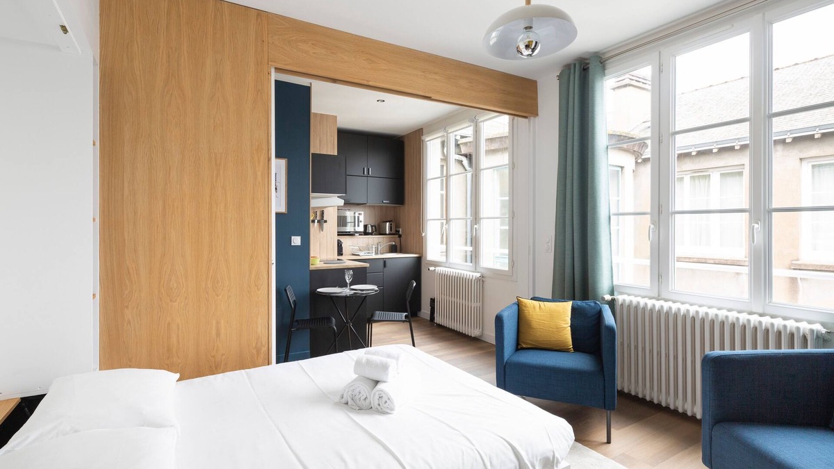 Graslin - Commerce Apartment | LE CINQ - Un nid au cœur de Nantes