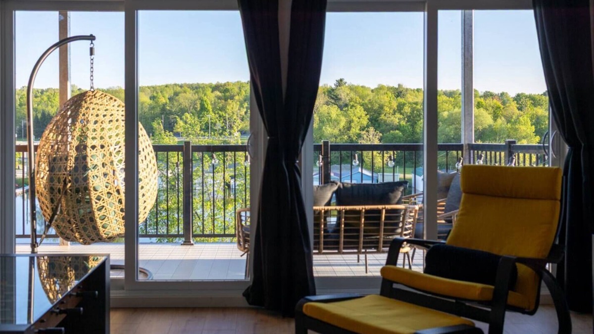 Magog Apartment | Le Citronnier, vue sur l'eau