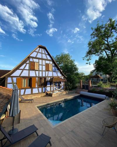 Schillersdorf House | Le Clos Bleu - Gite Rural