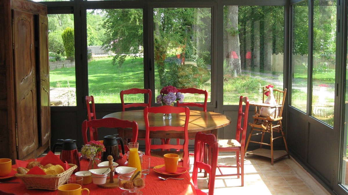 Goven House | Le Clos de la Roche is located 19kms south of Rennes, Chambre Champêtre