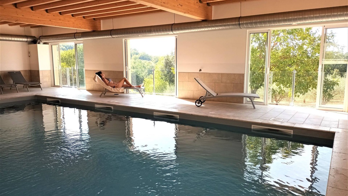Saint-Privat-de-Champclos Apartment | Le Clos des Taulelles Gite 4* - L'Olivier