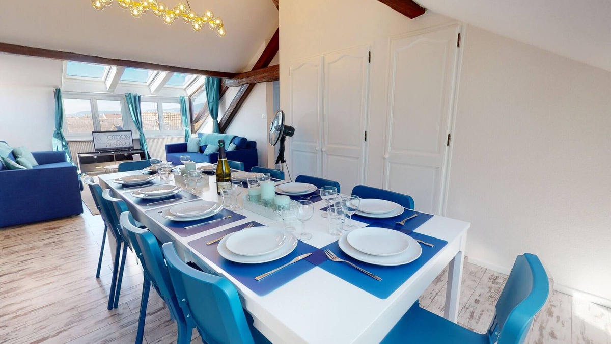 Saint Joseph/Mittelharth Apartment | Le Cocon Colmarien - Proche centre ville et gare
