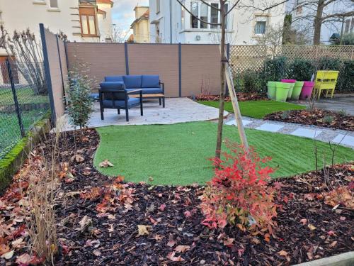 Koenigshoffen Est Apartment | Le cocon d'Emma, terrasse, jardin et élégance dans maison de Maître
