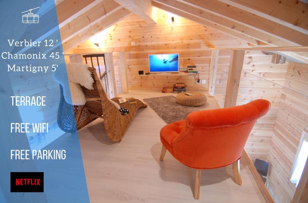 Bovernier Apartment | Le cocon du Catogne proche Martigny Verbier - Netflix -
