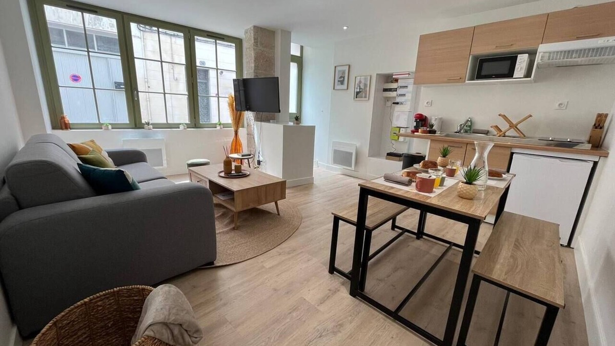 Centre Ville Apartment | Le Cocon Niortais Havre de Paix