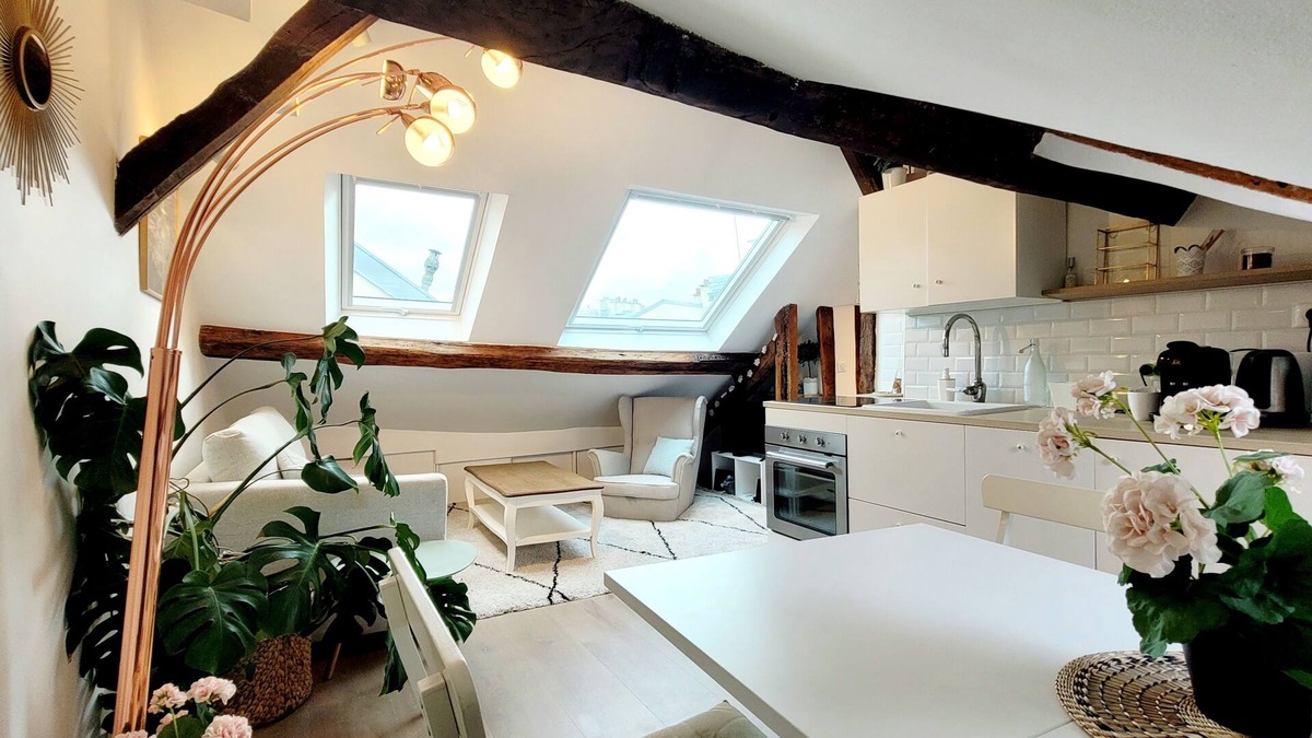 Notre-Dame Apartment | Le cosy Macaron - At the heart of Versailles