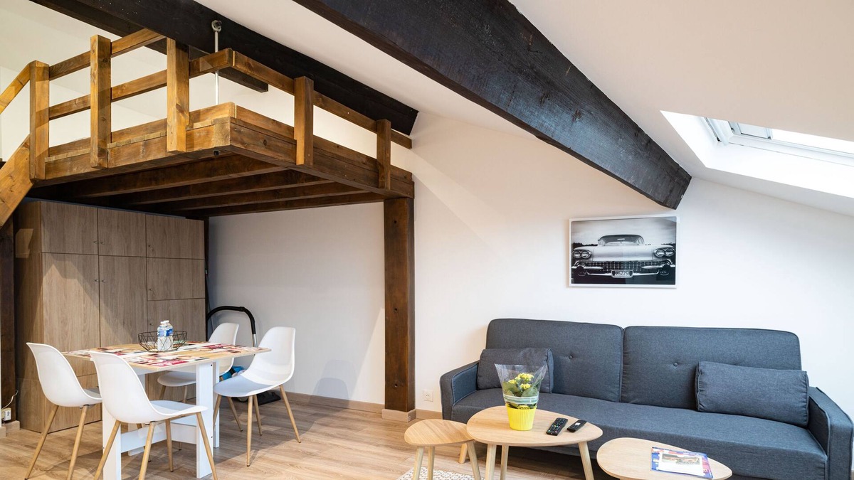 Saint-Pierre - Rene II - Bonsecours Apartment | Le Dahlia - Apt cosy 8 min à pied du centre historique