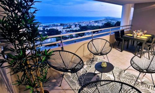 Sete Apartment | LE DOMAINE DU GOLFE, Vue Exceptionnelle, Standing, 2 parkings, Climatisation, Piscine, Tennis