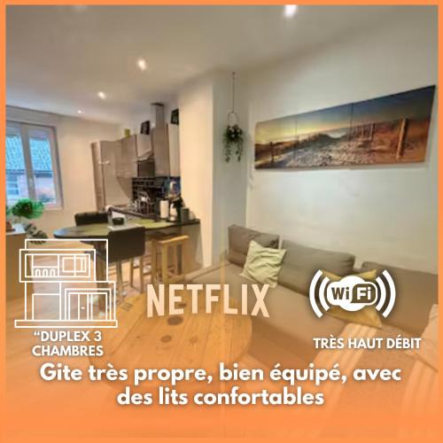 Saint-Honore - Jeanne d'Arc Apartment | Le Duplex 3 chambres - 1P à 7P - Saint Honore