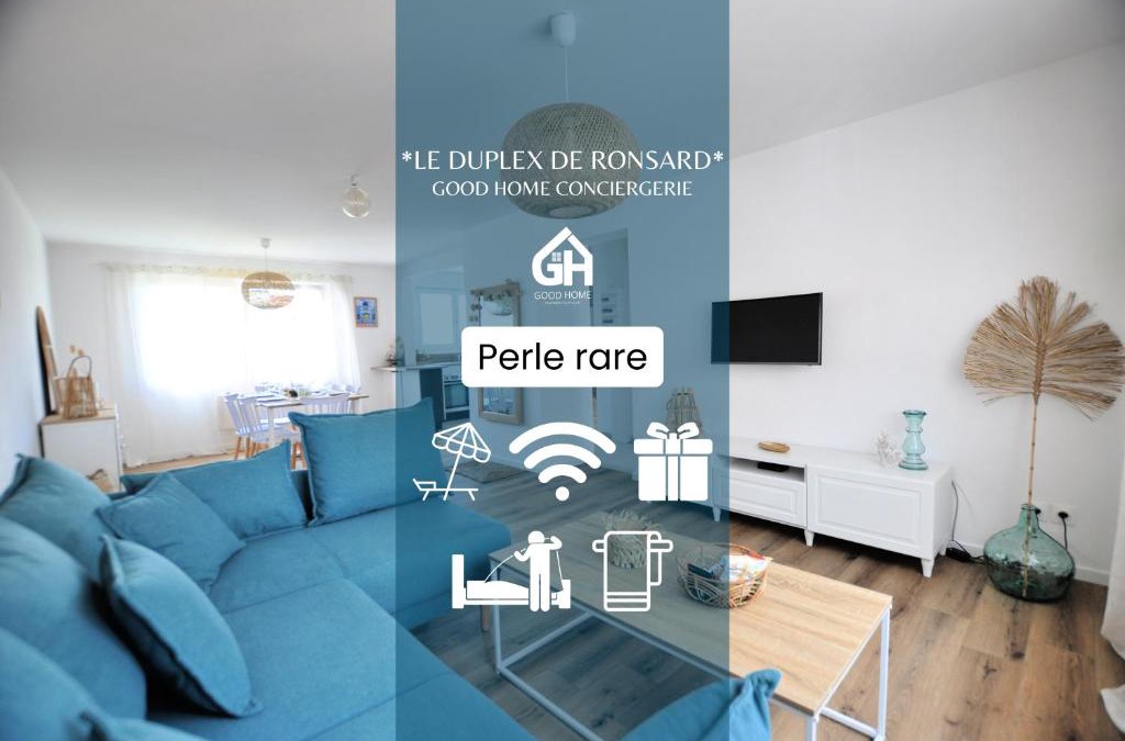Rosendael Apartment | *Le Duplex de Ronsard*Plage et Centre-Ville