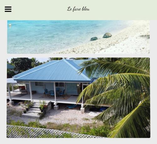 Rangiroa House | LE FARE BLEU Tiputa Rangiroa