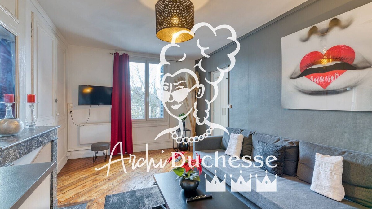 Quartier Pasteur Apartment | Le French Kiss, F2 rénové, hyper-centre de Rouen