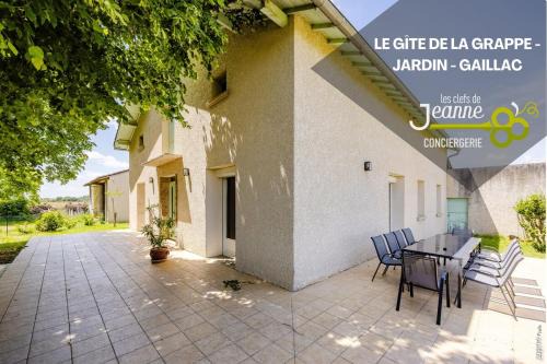 Gaillac House | Le gîte de la Grappe - Terrasse - Gaillac