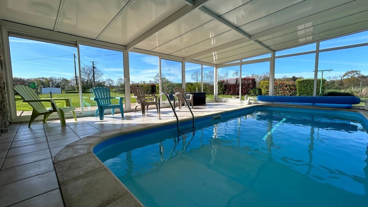 Plouagat House | Le Gîte Rosalie - Piscine Couverte et Chauffée