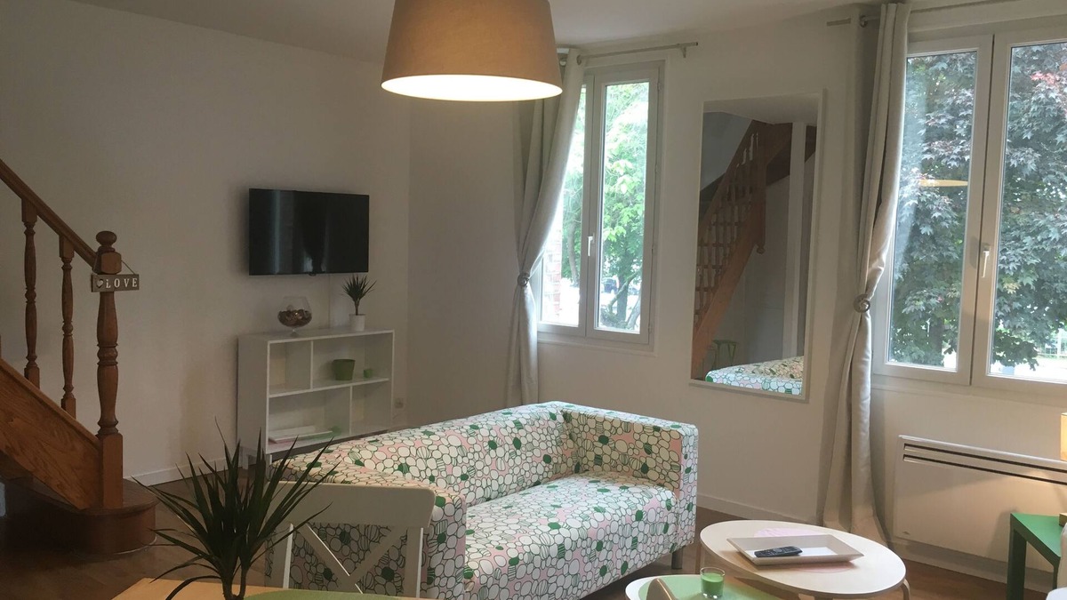 Honfleur Apartment | Le Grand Duplex: 90m2 in the heart of Honfleur, WIFI