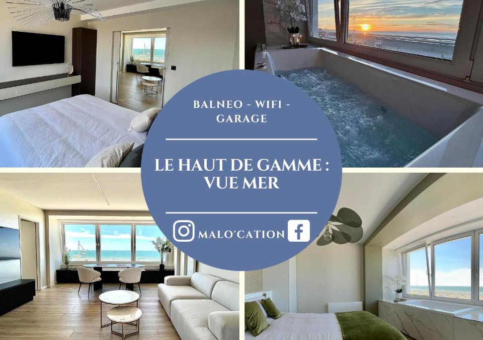 Malo-les-Bains Apartment | Le Haut de Gamme Vue mer - Malo cation