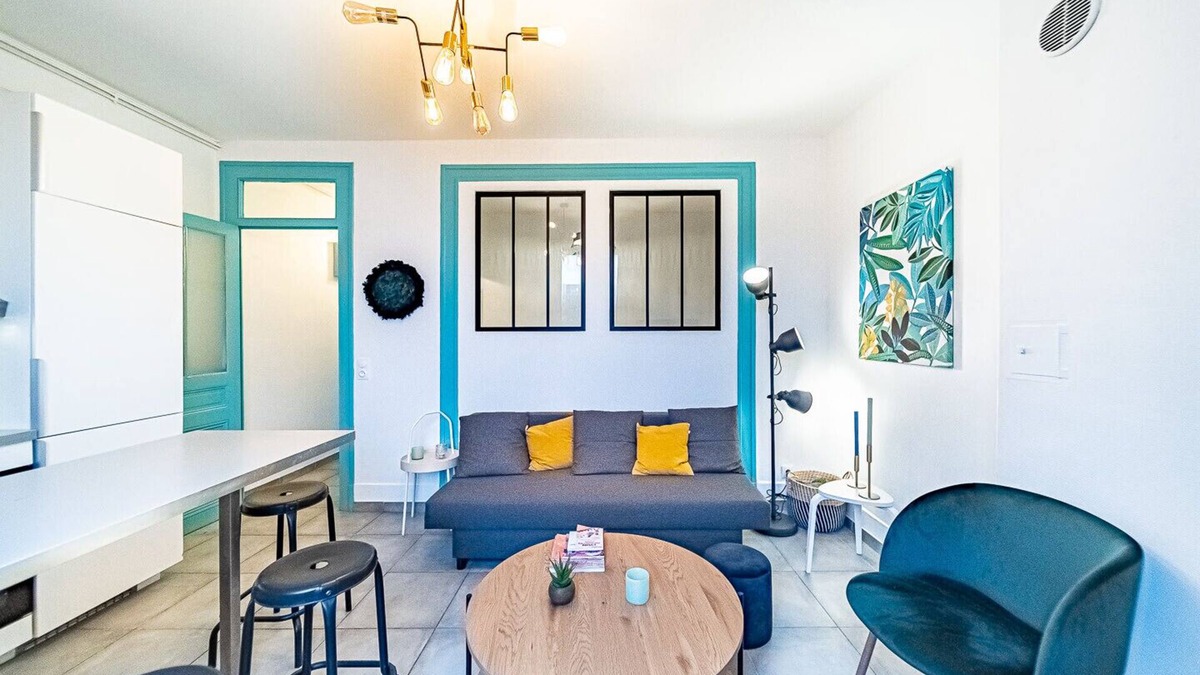 Yves Farge - Le Fleuve Apartment | Le Jean Jaures- 2 chambres- Gerland-Tony Garnier