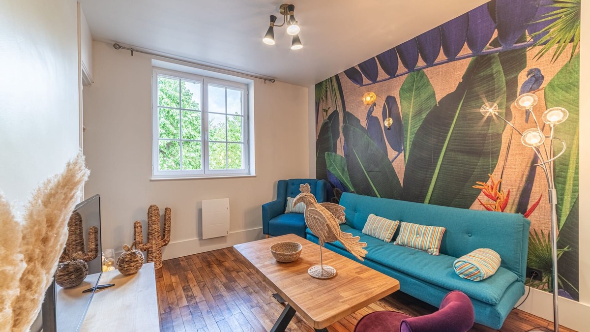 Paray-le-Monial Apartment | Le Jungle - Appt pour 6 avec parking privé