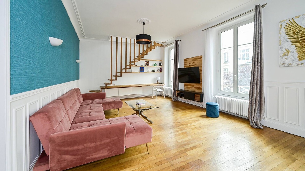 Poincare - Foch - Anatole France - Croix de Bourgogne Apartment | Le Loft d'Anatole - Duplex de 125 m²