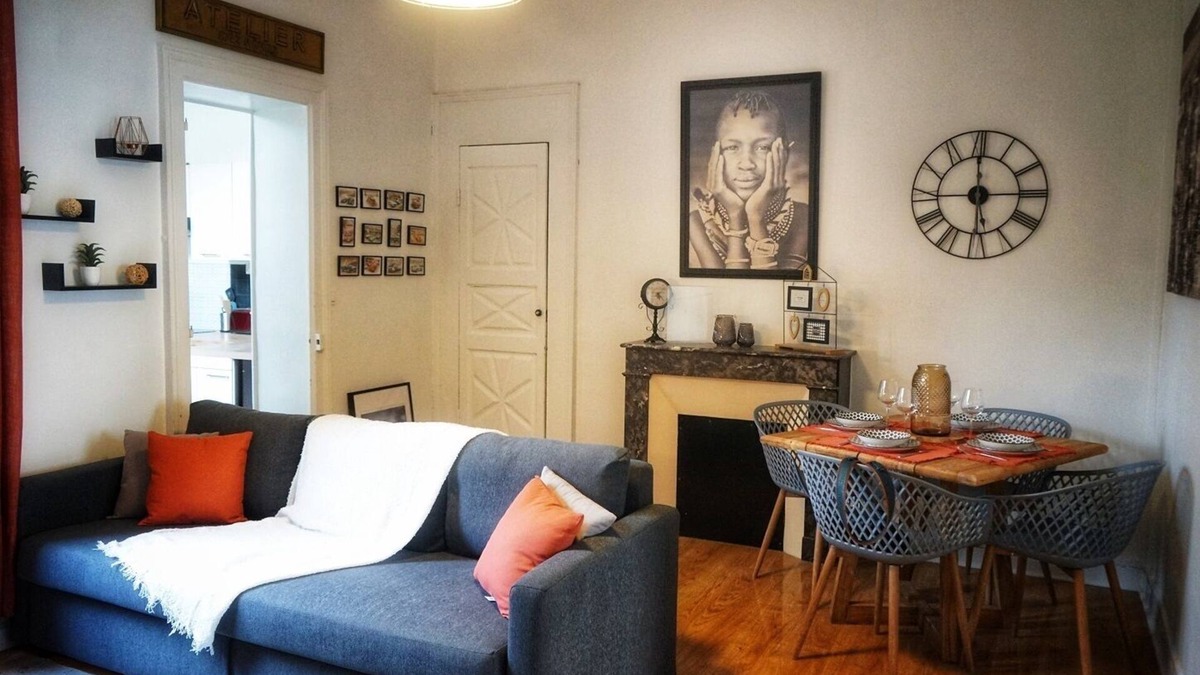 Nord - Gare Apartment | Le Loge'mans Appartement Cosy Proche Gare , Centre Vile et Tram