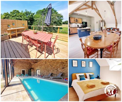 Ambrieres-les-Vallees House | Le Logis des Vallées, 6/7 pers avec piscine et sauna