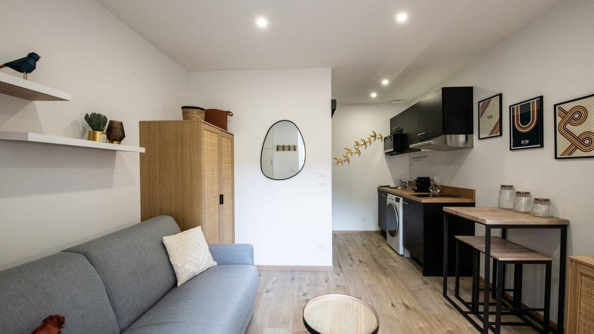 Yves Farge - Le Fleuve Apartment | Le Lortet - new studio - cozy atmosphere